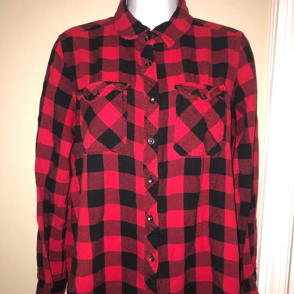 Forever 21 Buffalo Plaid L/S Button Up Flannel